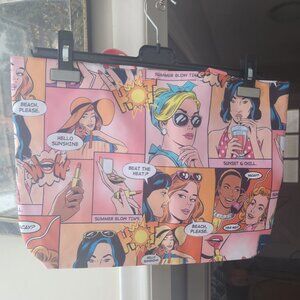 D23 Estee Lauder Very kewl 50's Retro look comic book Recycled tote 12 x 17 w